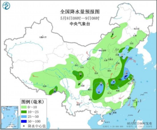 全国最新降雨预报，自然旅行盛宴，启程好心情之旅！